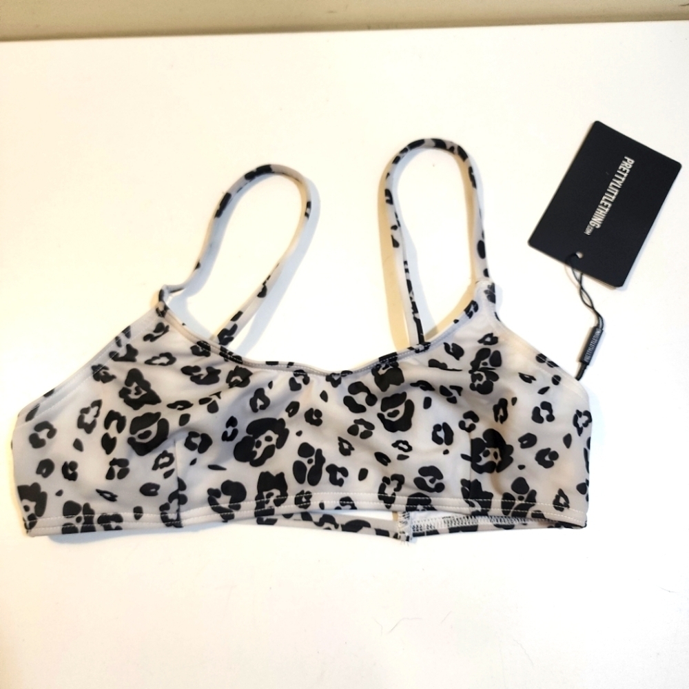 Leopard Print Bralette 32C